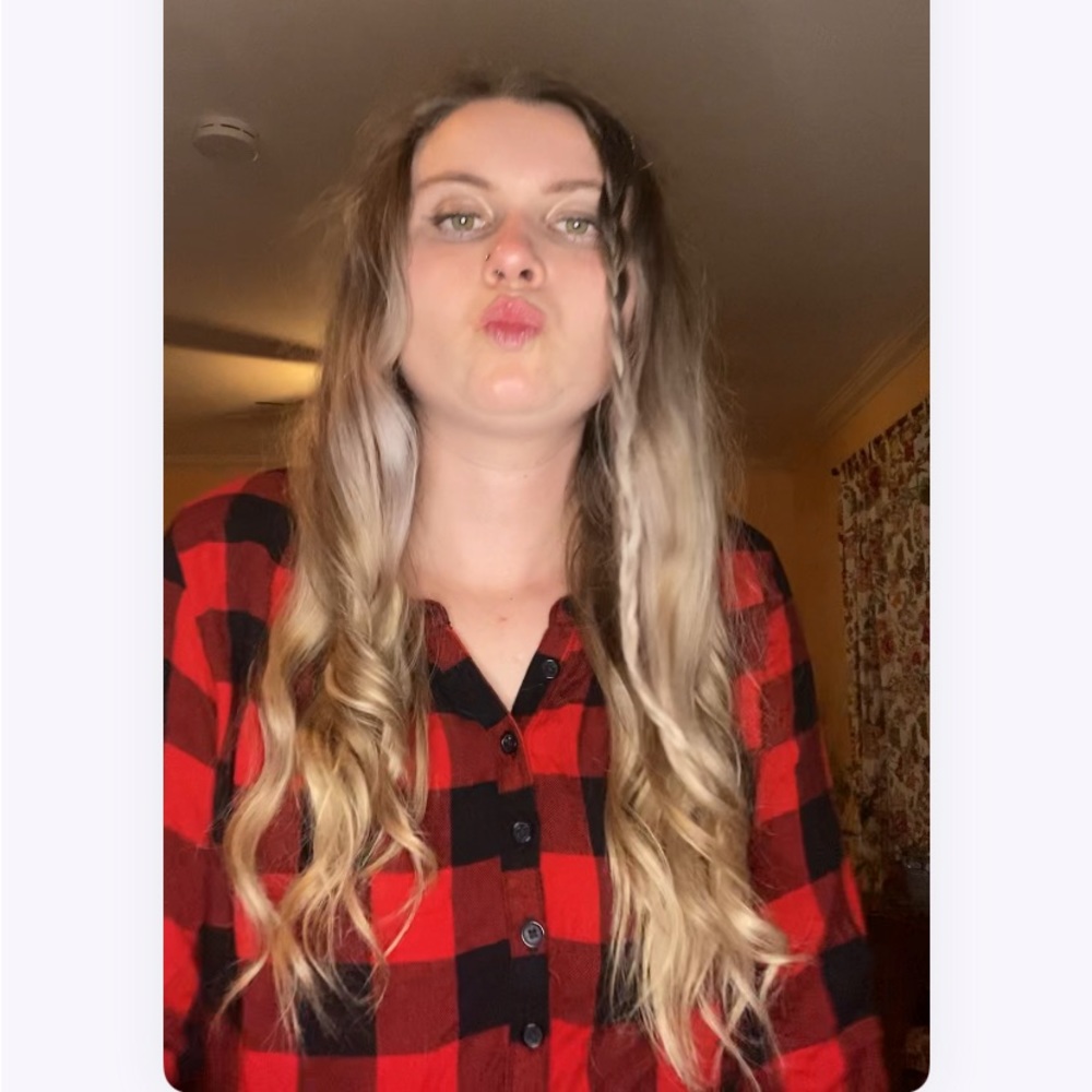 Red flannel shirt